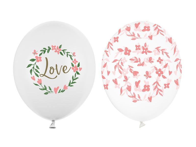 Ballons 30 cm, Love, Mix (1 VPE / 50 Stk.) - FeierGlanz